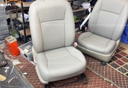 Bọc ghế da công nghiệp trên xe Toyota Altis